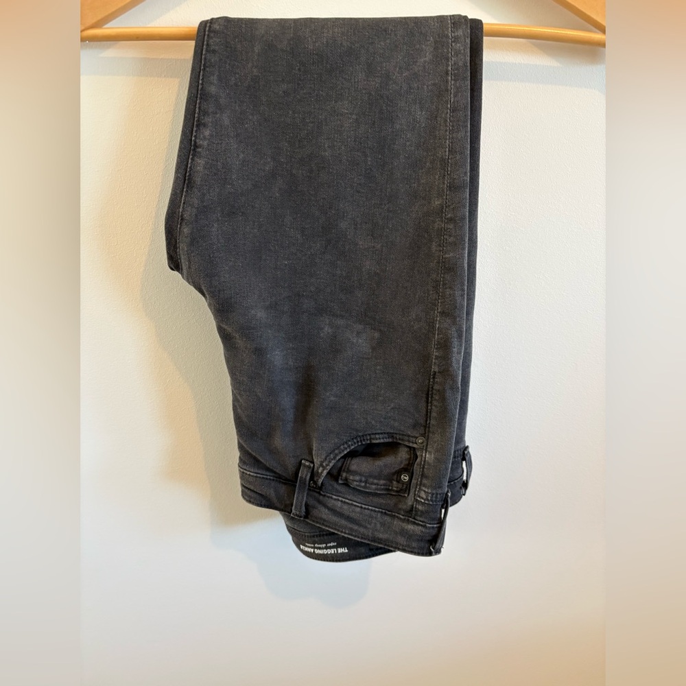 AG Super Skinny Raw Hem Ankle Jeans